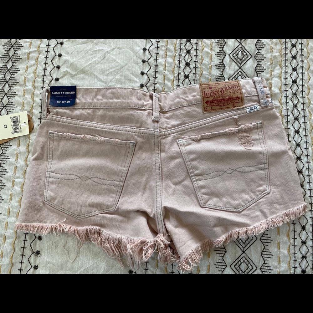 Lucky brand dusty rose shorts